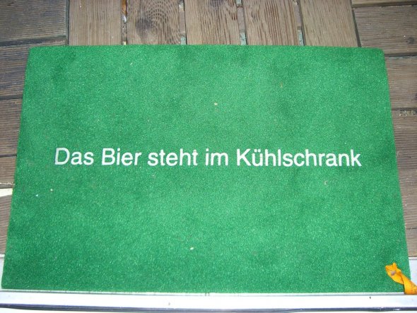 Garten 'Einer der zwei Balkone...'