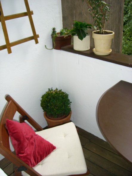 Garten 'Einer der zwei Balkone...'
