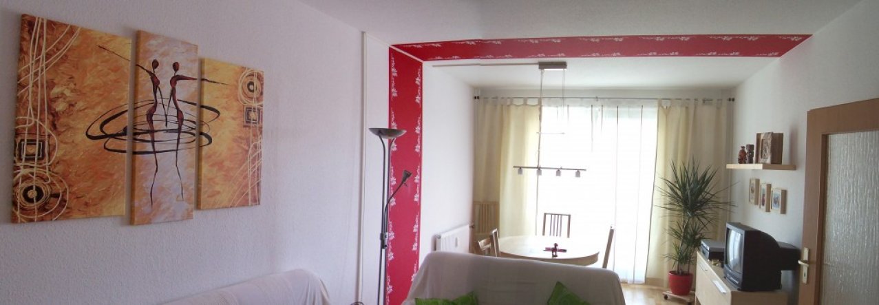 Das ist unser neu gestaltetes Wohzimmer
