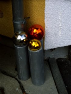 Flur mit Kamin