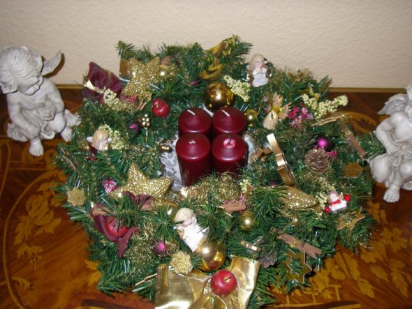 Unser Adventskranz