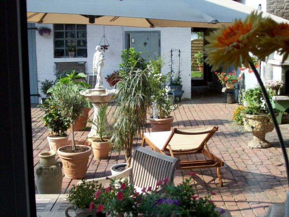 Terrasse / Balkon 'Innenhof'