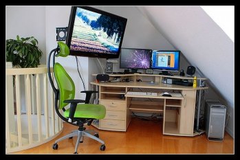 Arbeitszimmer / Büro 'Arbeitsecke'