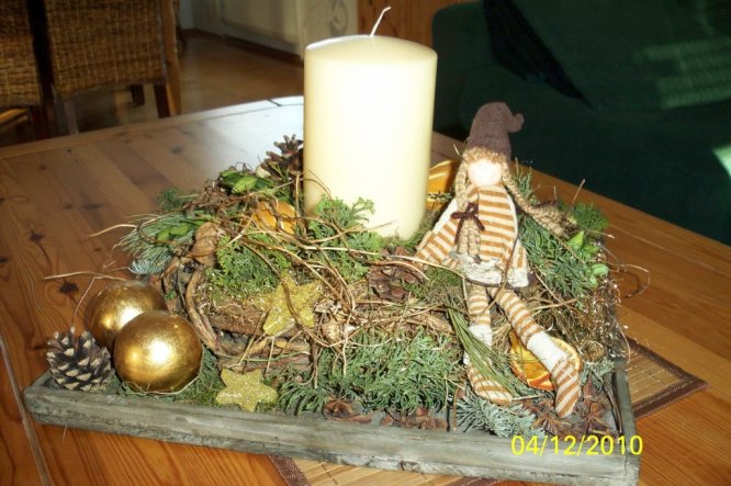 Weihnachtsdeko 'Weihnachten 2010'