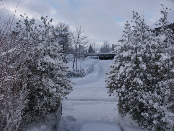 Hausfassade / Außenansichten 'Winter'