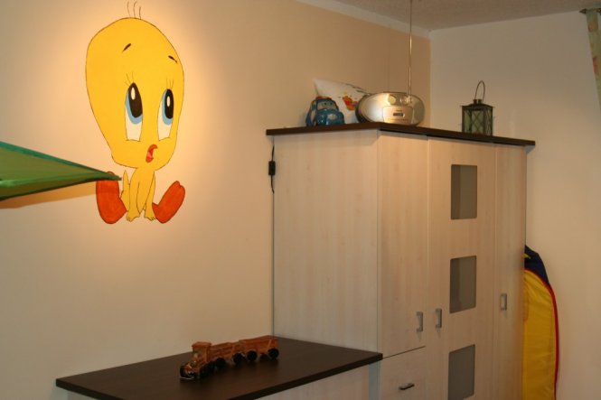 Tweety, nicht ganz perfekt, dafür selbstgemalt