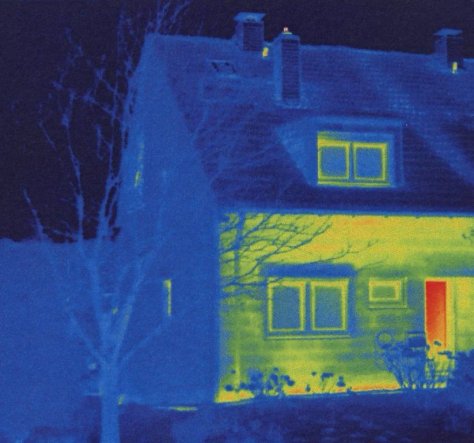 Hausfassade / Außenansichten 'Thermografie'