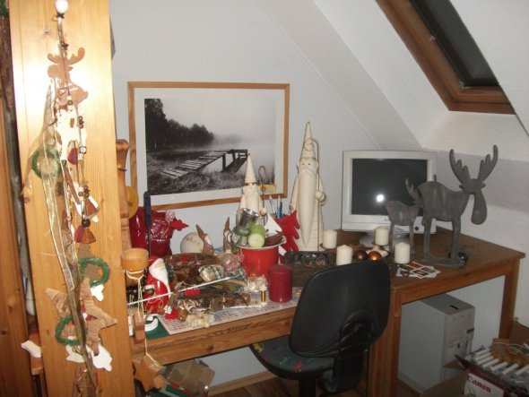 Deko 'Weihnachtswerkstatt 2010'