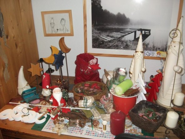Deko 'Weihnachtswerkstatt 2010'