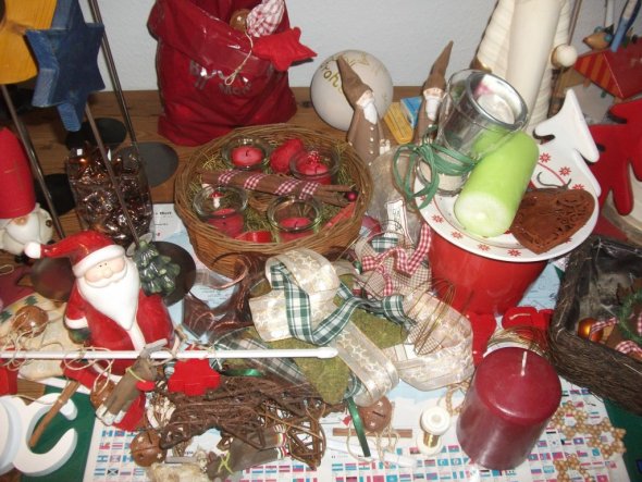 Deko 'Weihnachtswerkstatt 2010'