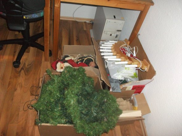 Deko 'Weihnachtswerkstatt 2010'