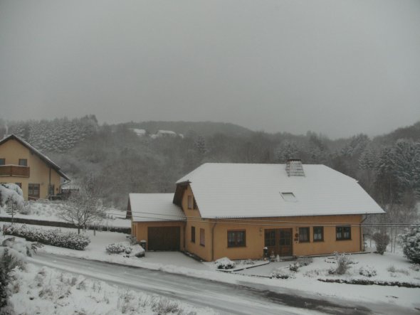 Hausfassade / Außenansichten 'Winter im Saarland'