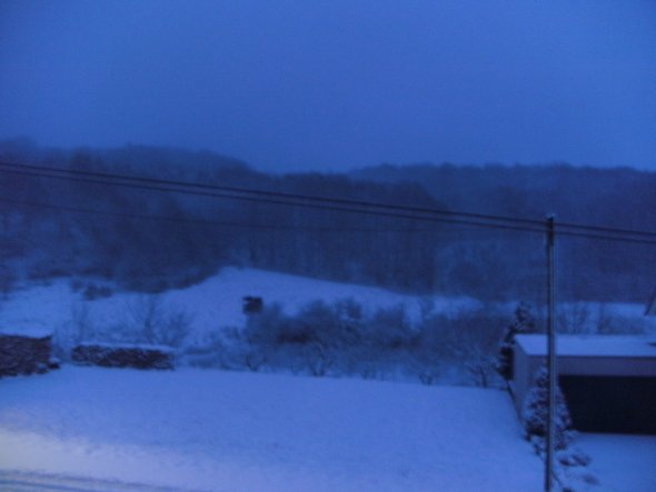 Hausfassade / Außenansichten 'Winter im Saarland'
