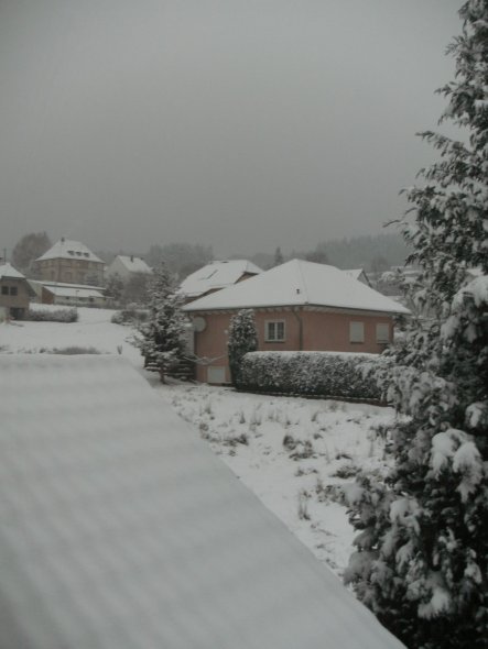 Hausfassade / Außenansichten 'Winter im Saarland'