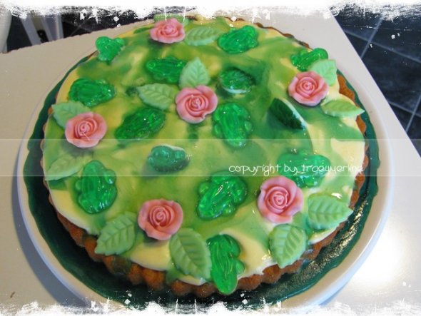 Froschkuchen... zum Geburtstag von einer gaaanz lieben Freundin die Frösche sammelt