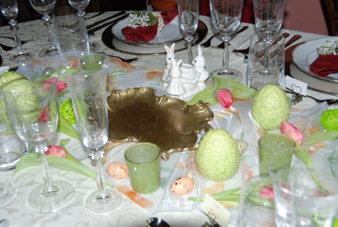 Osterdeko 'Ostern 2009'