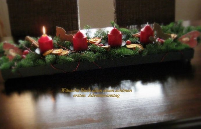 Weihnachtsdeko 'Advent und Weihnacht 2010'