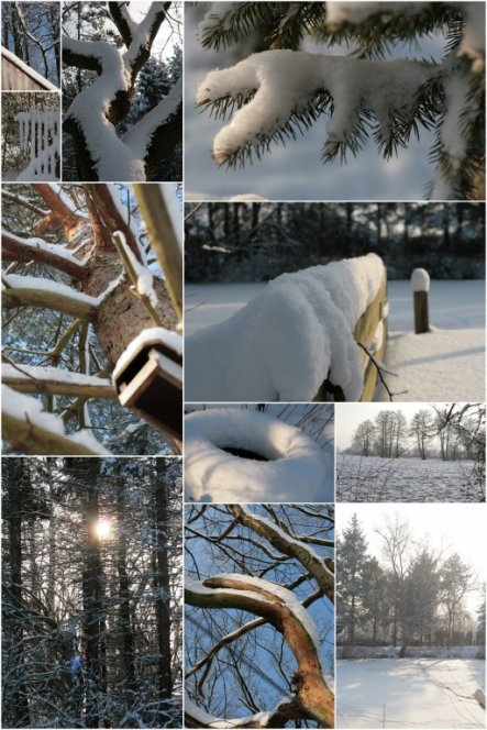 Hausfassade / Außenansichten 'Winterstimmung'