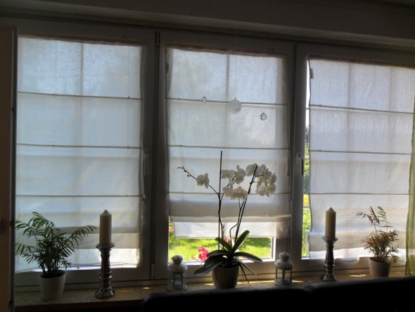 Fensterfront im Wohnzimmer