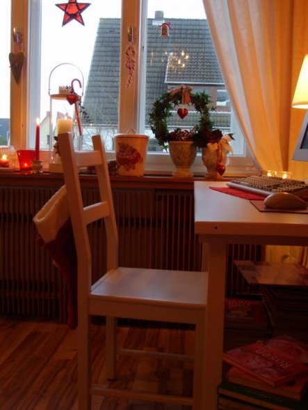 Weihnachtsdeko 'ieckes zimmer  '