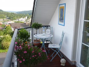 Balkon im Giebel