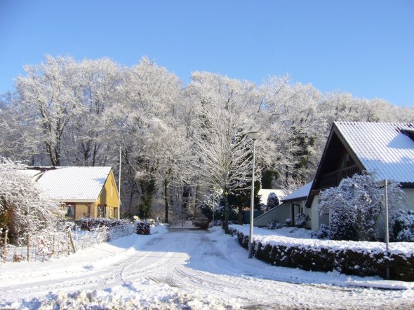 Hausfassade / Außenansichten 'Winter'