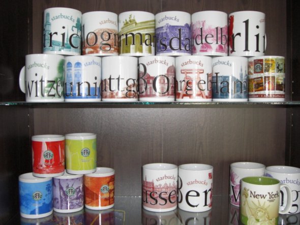 Mein "Laster": Das Sammeln von Starbucks-City-Mugs