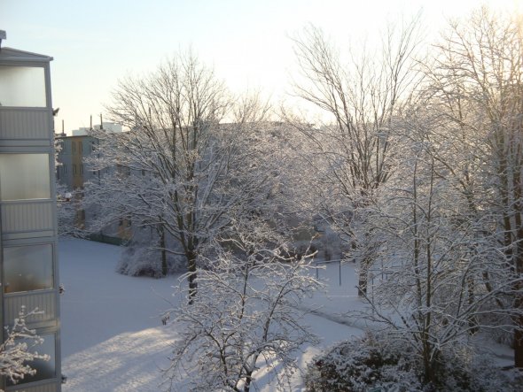 Ausblick vom SZ-Fenster.