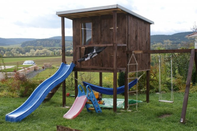 Hausfassade / Außenansichten 'Unser Häuschen u Garten'