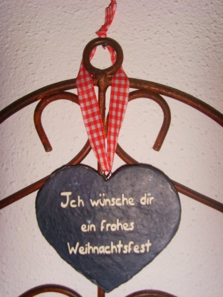 Weihnachtsdeko 'Weihnachten 2010'