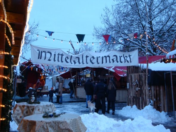 Weihnachtsdeko 'Weihnachtsmarkt'