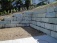 Unsere Stützmauer mit Andeer-Granit aus dem Graubünden/CH