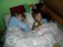 Finn hat sich gestern Abend zu Lena ins Bett geschliche..sind sie nicht süß wenn sie schlafen;-)