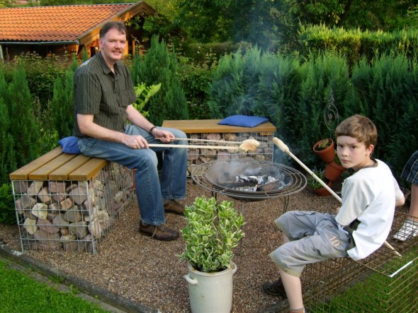 Unser erstes Stockbrot