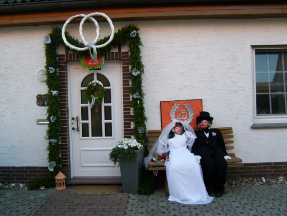 Deko 'Hochzeitspuppen'