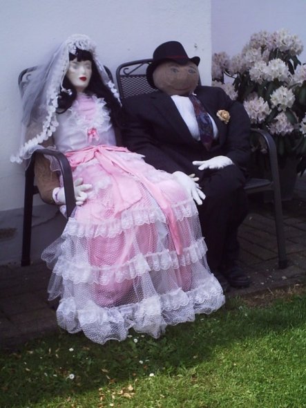 Deko 'Hochzeitspuppen'