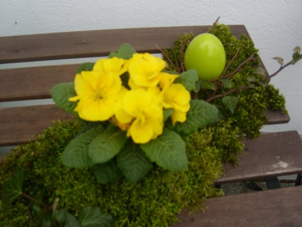 Garten 'Konnte es nicht mehr abwarten, war schon im Garten.'