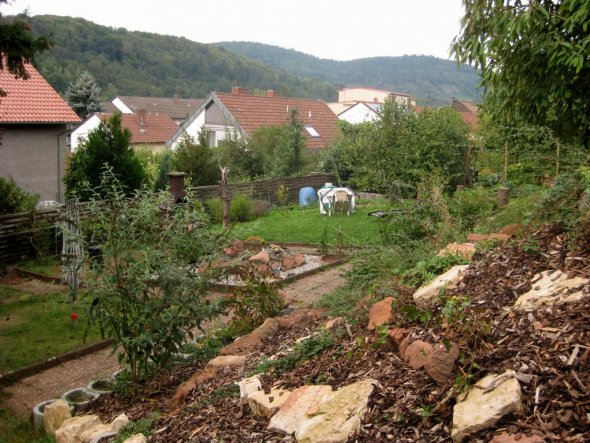 Wohnzimmer 'Wohnen im Grünen '