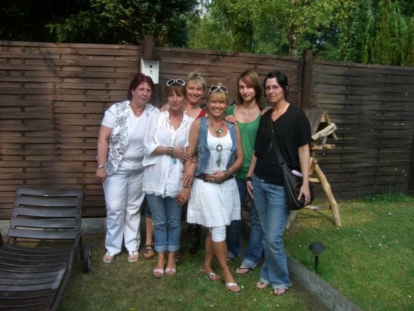 Petra, Susanne, Swenja, Martina und Andrea, zu BESUCH, bei Conny in Haltern :)))