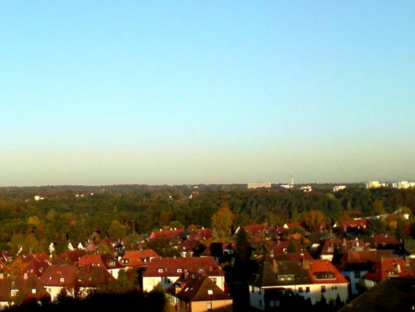 Hausfassade / Außenansichten 'Ein bißchen "Indian Summer" in Hamburg'