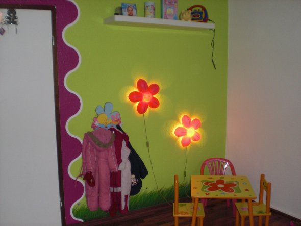 Kinderzimmer 'Stacy Alicia Chayenne`s rosa Suite mit Hello Kitty'