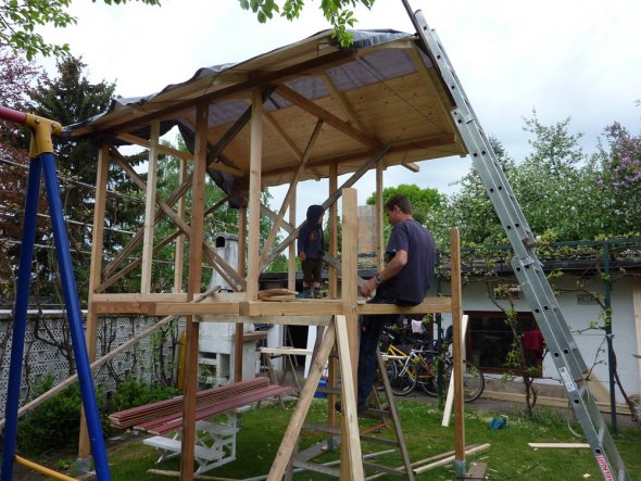 Garten 'Sommerprojekt Stelzenhaus'