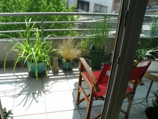 Balkon Sommer Urlaub