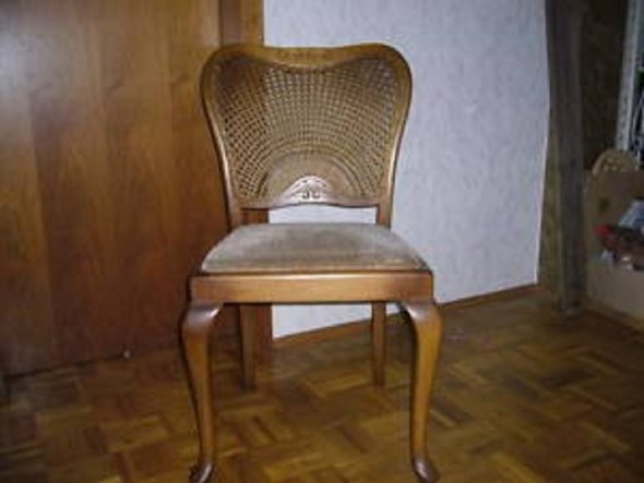 Chippendale Stuhl von ebay unrestauriert