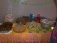 Plantin, Fleischrölchen in Asia-Teig, Riz Gras mit hähnchen....Apfelkuchen und Hello-Kitty-Blümchen Torte mit Buttercreme