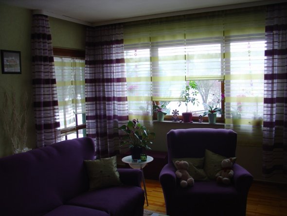 Wohnzimmer 'Traum in Violett'
