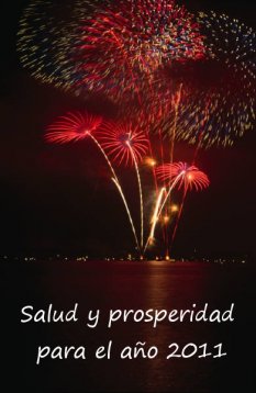 Feliz año nuevo