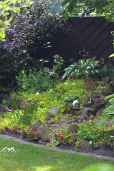 Garten 'Bachlaufbau 2010'