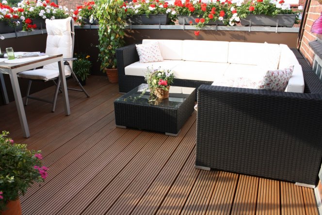 Terrasse / Balkon 'Unsere Dachterasse'