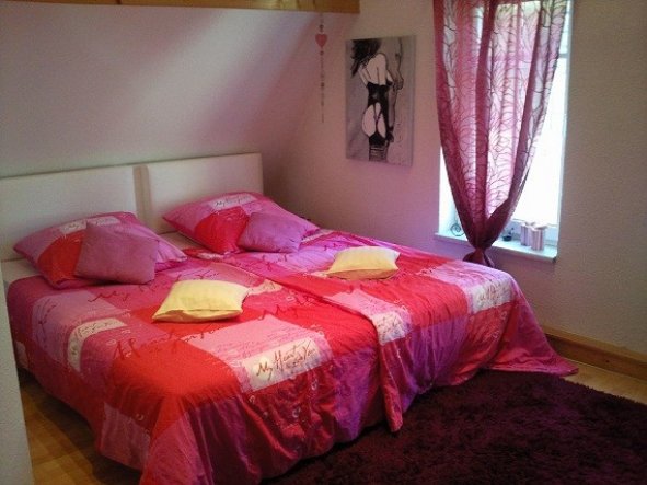 Schlafzimmer 'Mein Rosa Traum...'
